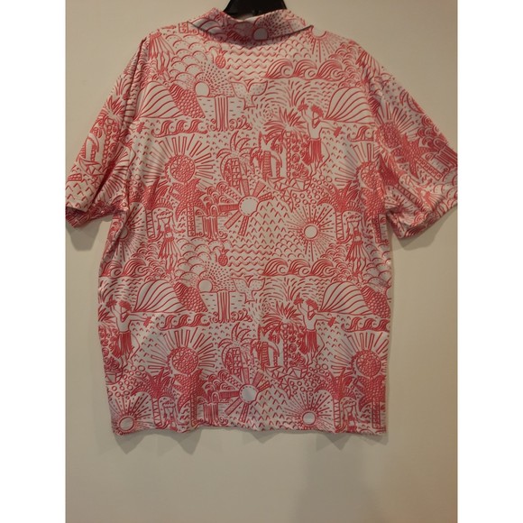 Yatta Golf Logo Mens Shaka Life Polo Shirt, size XL - Picture 8 of 9